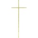 Croix cercueil «fil» acier