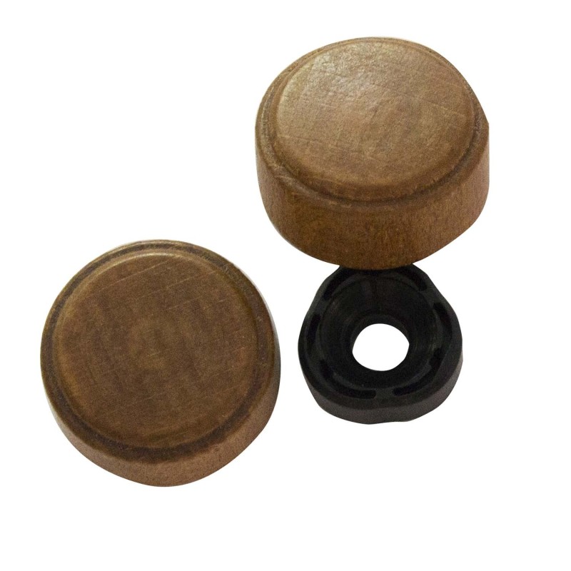 Cache vis plat en bois de Hêtre