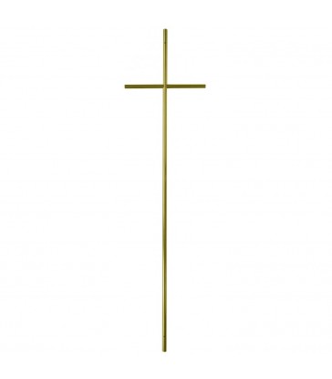 Croix cercueil «fil» sans Christ