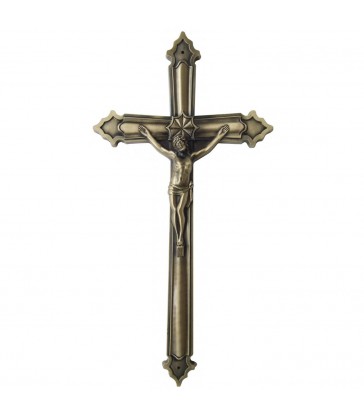 Croix cercueil Zamak «antique»
