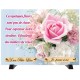 Plaque Funéraire "Bouquet de roses"