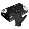 Gants sanitaire nitrile noir non poudrés