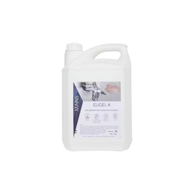 Gel Hydroalcoolique, bidon 5L