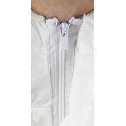 Combinaison de protection jetable blanche Ultima catégorie III