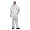 Combinaison de protection jetable blanche Ultima catégorie III