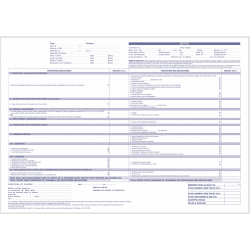 Liasse Devis ou Bon de commande obsèques, paquet de 25