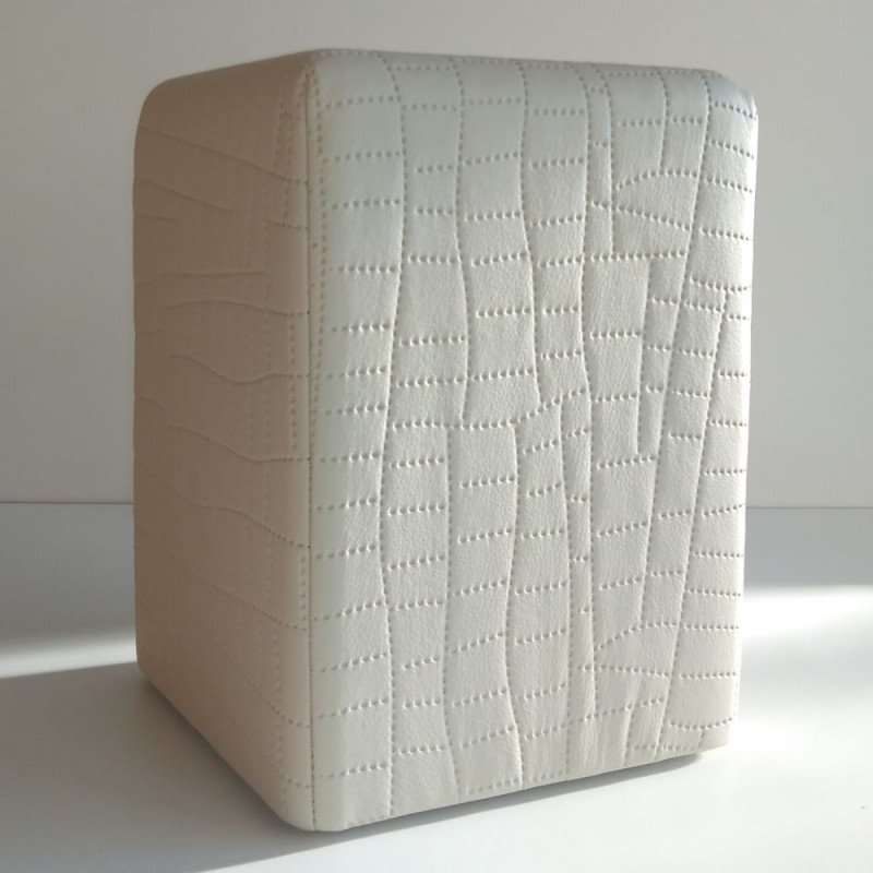 Urne funéraire BRERA en cuir Beige