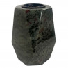 Vase funéraire granit Vert 8 chanfreins