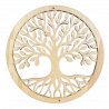 Arbre de vie en bois - Emblème funéraire