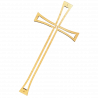 Croix Latina en bois - Emblème funéraire