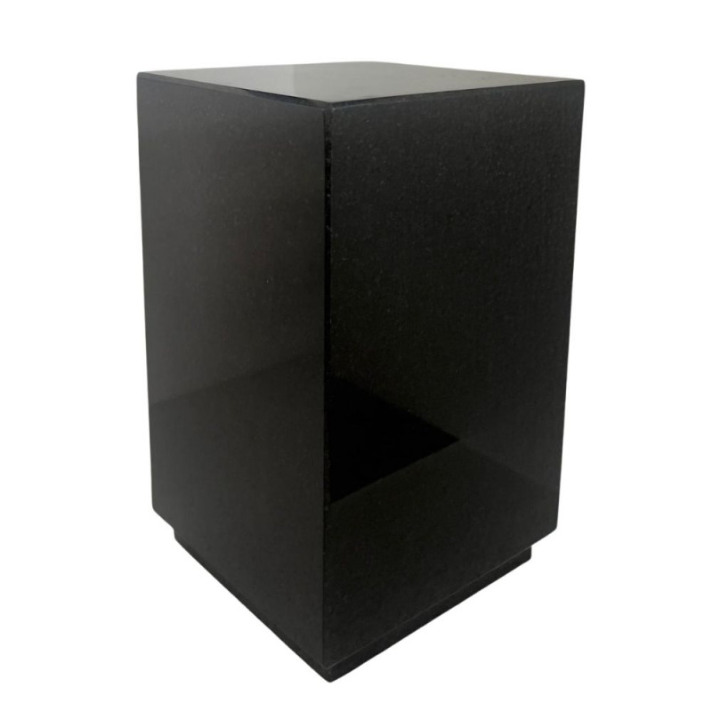 Urne funéraire granit noire
