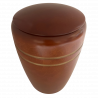 Urne funéraire en Merisier avec filet or