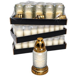 LOT DESTOCKAGE Spécial TOUSSAINT : 15 lanternes + 80 bougies