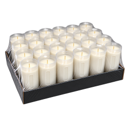 LOT DESTOCKAGE Spécial TOUSSAINT : 30 bougies W9OL de 100h